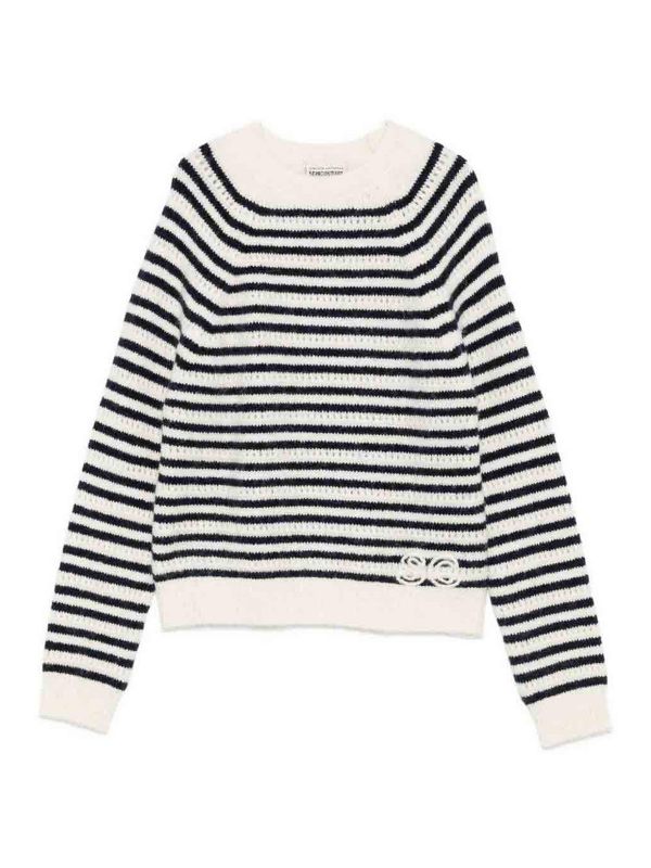 Semicouture Pull Col Rond - Morgana