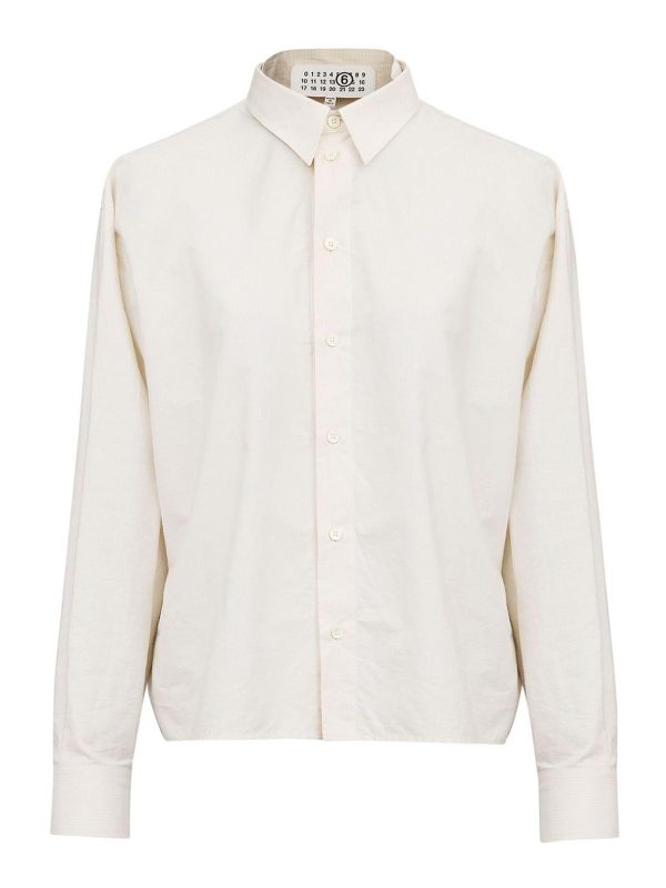 MM6 Maison Margiela Chemise - Blanc