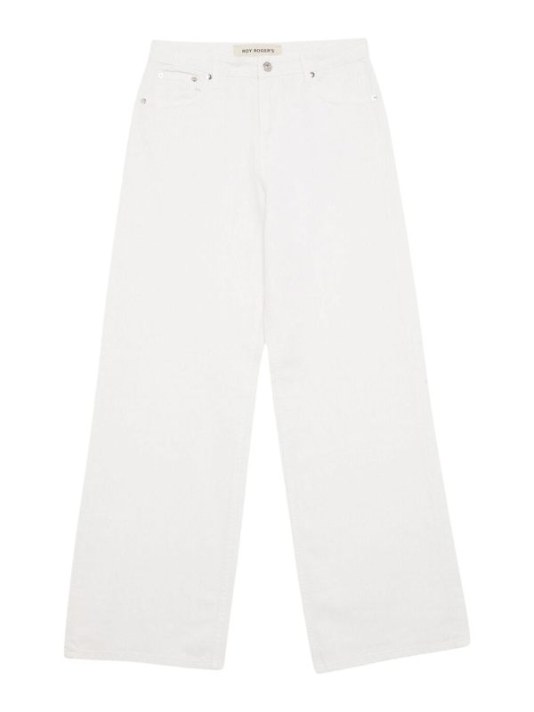 Roy Roger's Pantalons Décontractés - Blanc