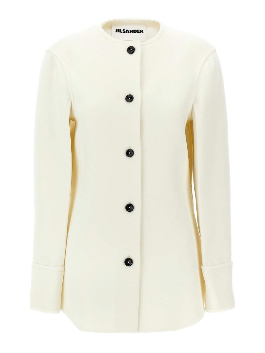 Jil Sander Veste Casual - Blanc