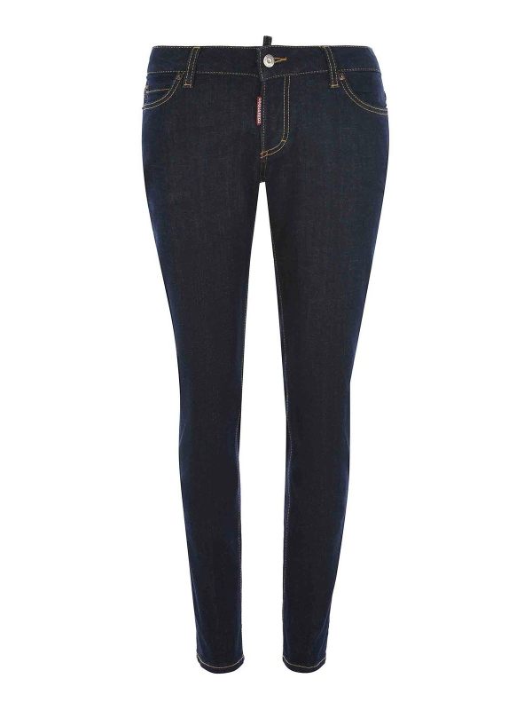 Dsquared2 Jean Bootcut - Foncé Délavé