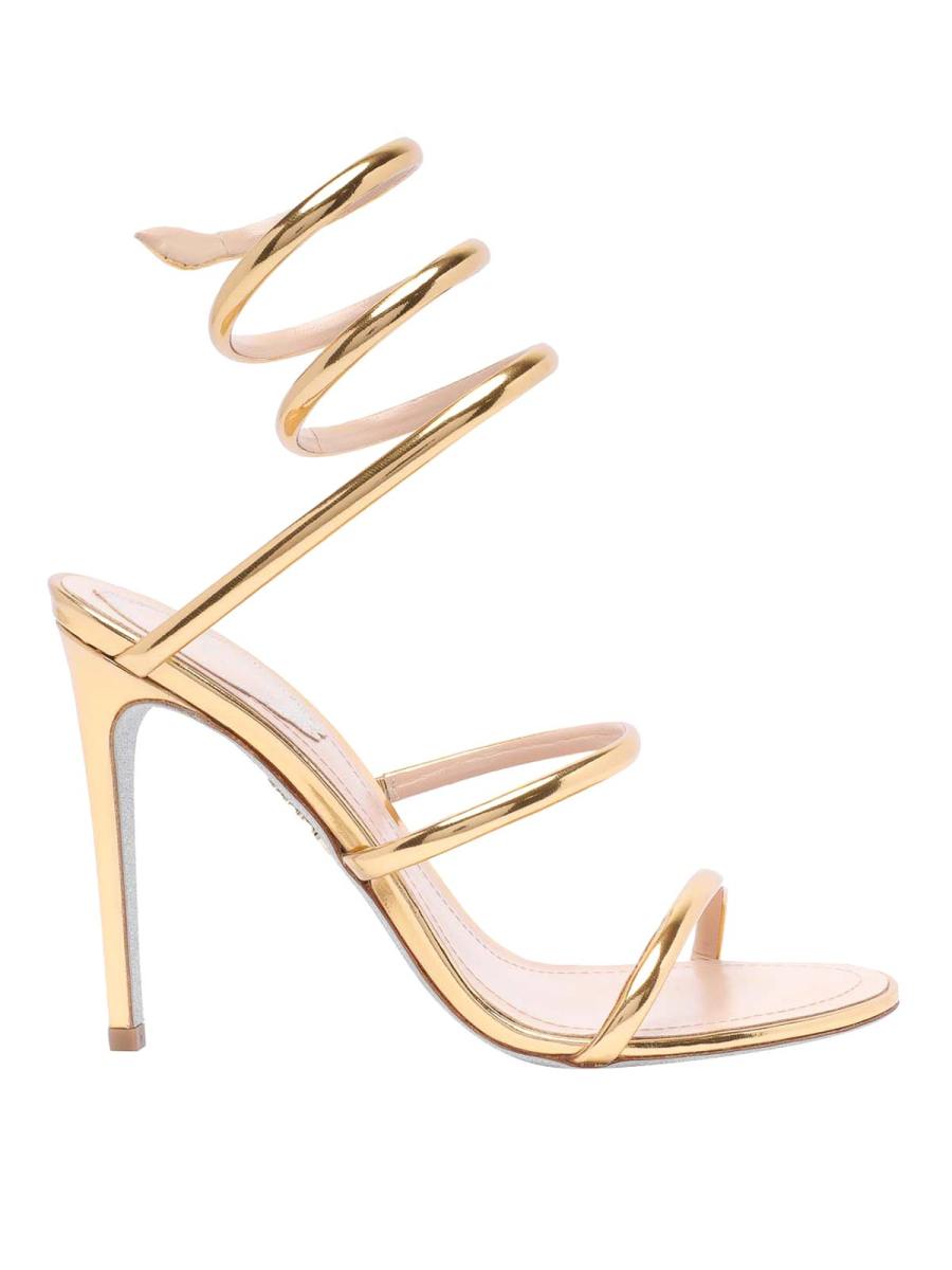 Rene Caovilla Chaussures À Talon - Or