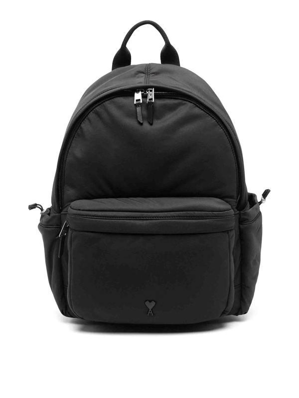 Ami Paris Sac À Dos - Noir