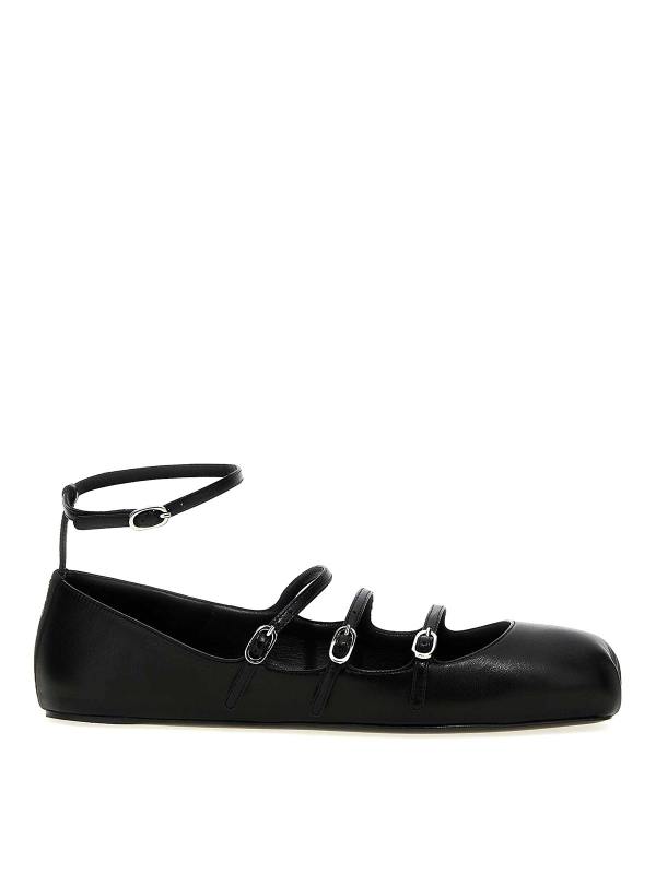 Alexander Mcqueen Ballerines - Noir
