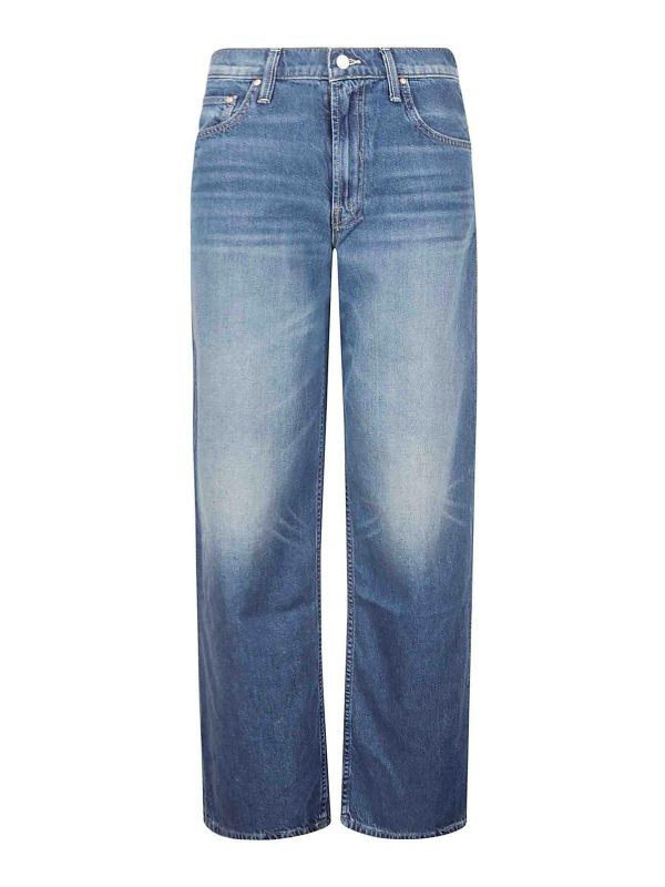 Mother Jean Bootcut - Bleu