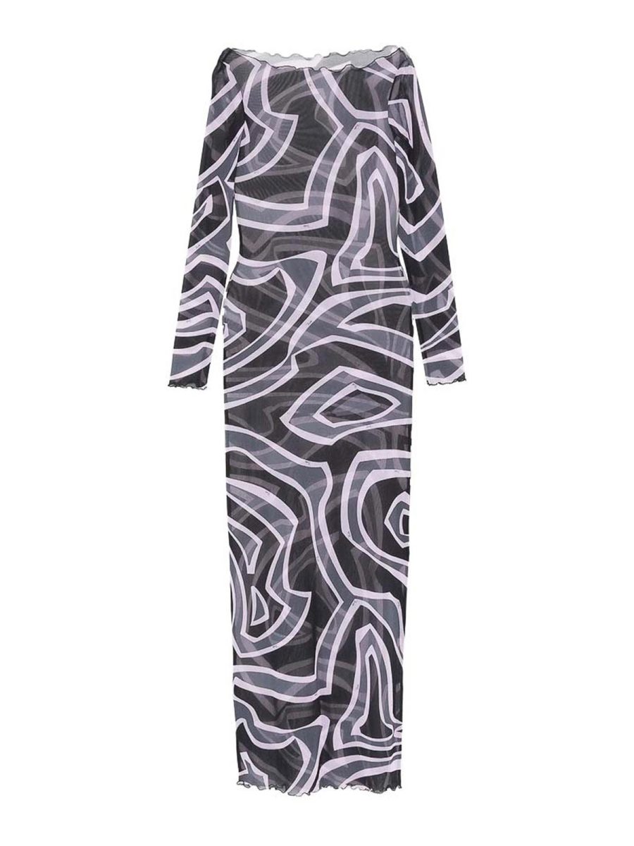Emilio Pucci Maxi Robe - Noir