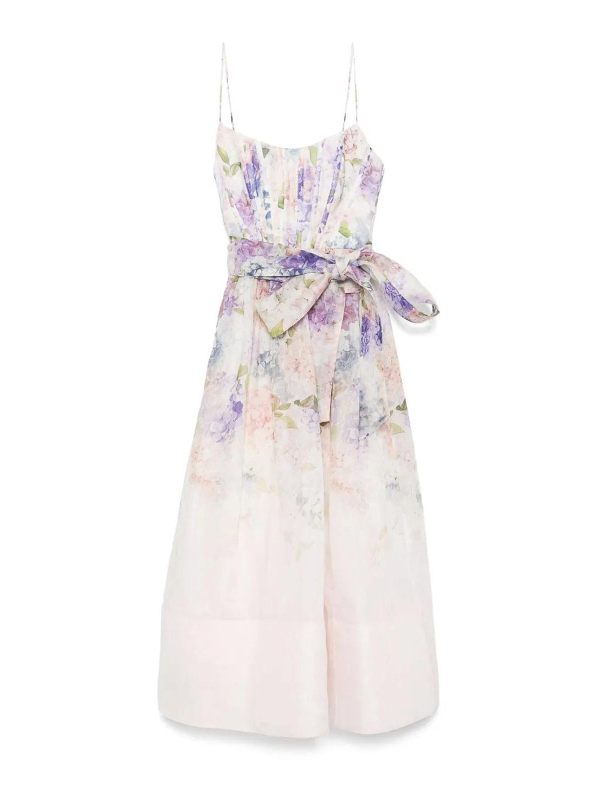 Zimmermann Robe Au Genou - Couleur Chair