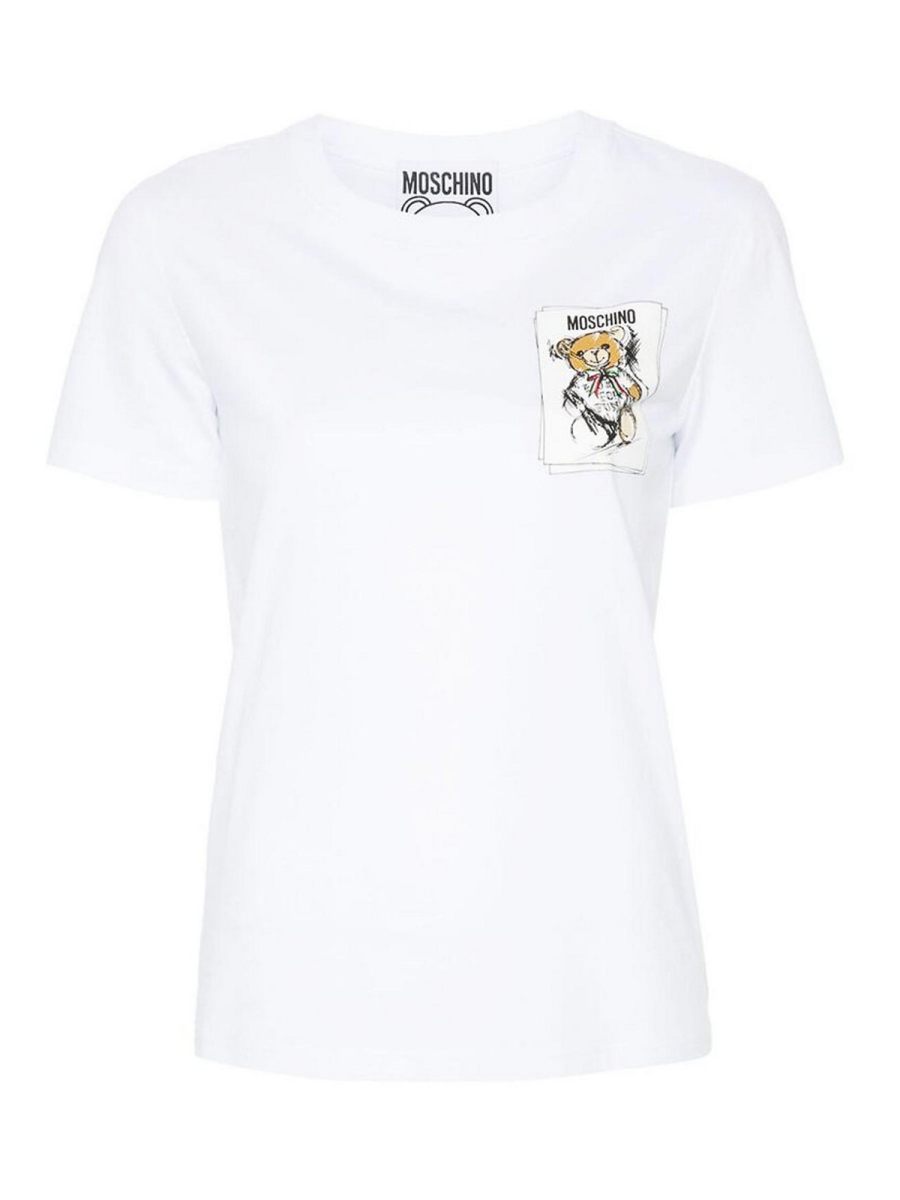 Moschino T-Shirt - Blanc