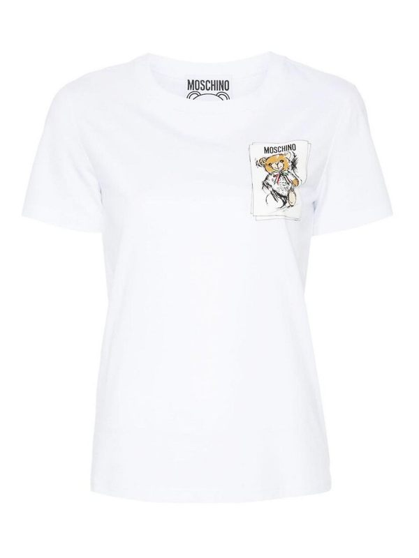 Moschino T-Shirt - Blanc