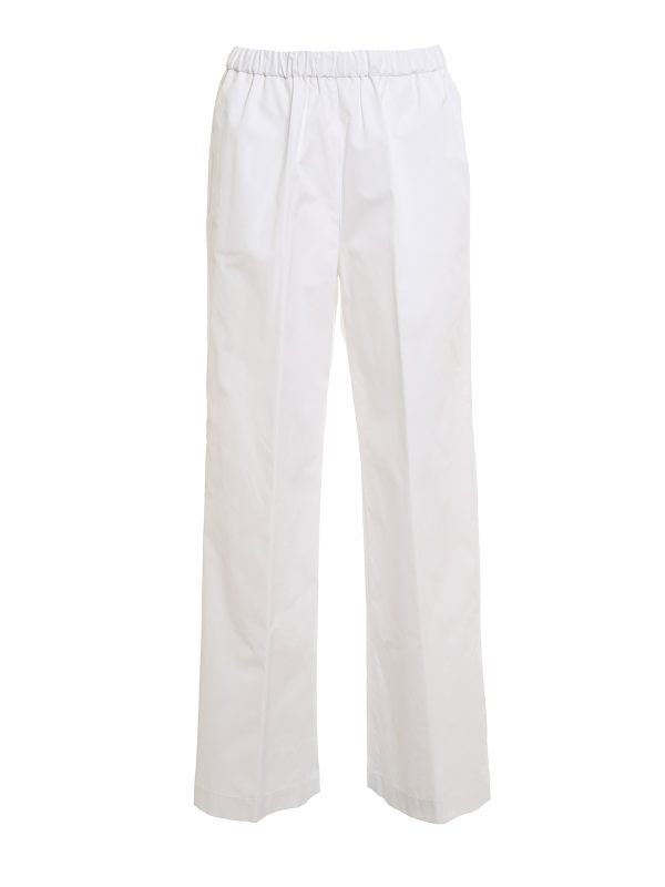 Aspesi Pantalons Décontractés - Blanc