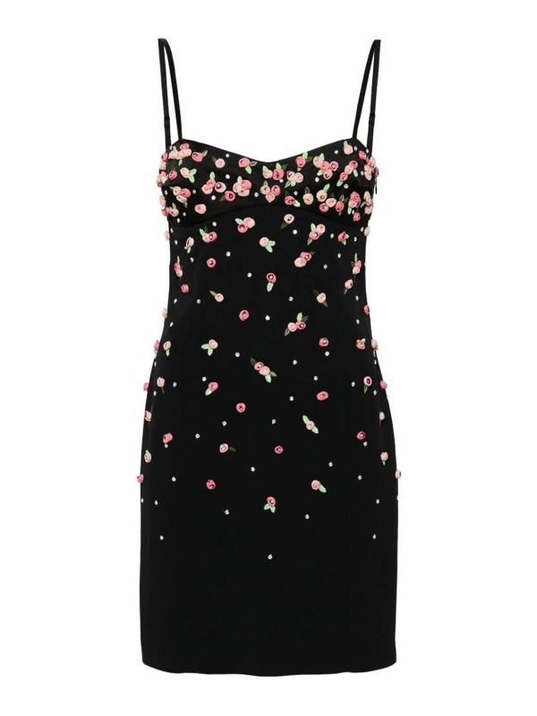 Blumarine Robe Courte - Noir