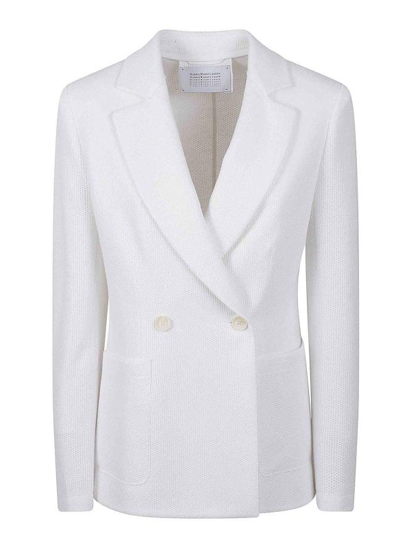 Harris Wharf London Veste Casual - Blanc