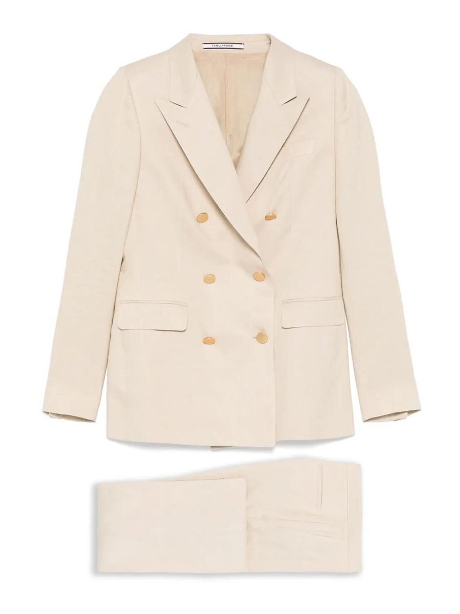 Tagliatore Robe Au Genou - Beige