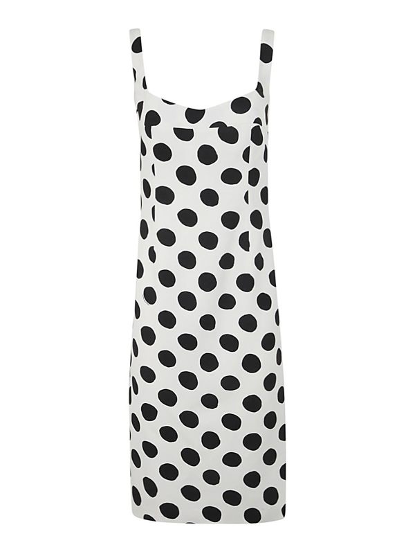 Marni Robe Au Genou - Blanc