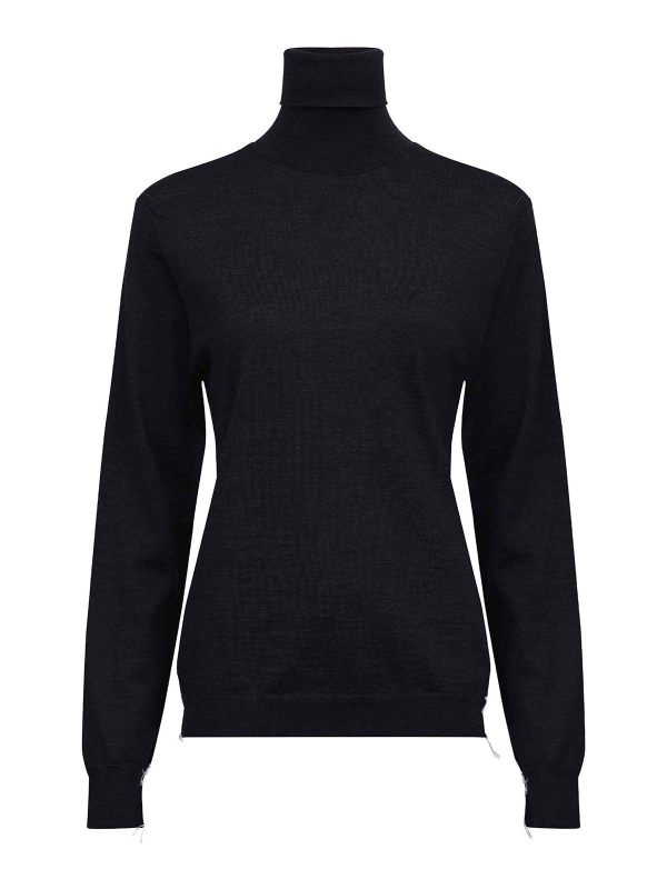Maison Margiela Pull Col Rond - Noir
