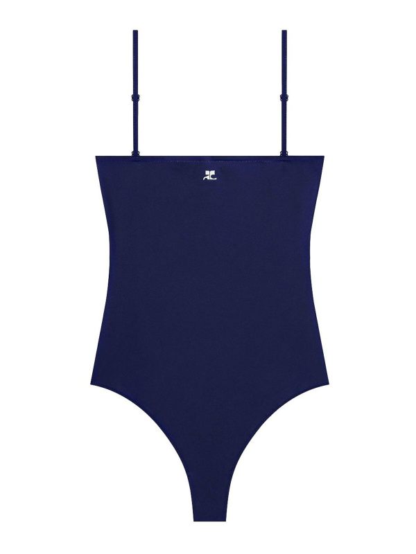 Courreges Maillot De Bain - Bleu Foncé