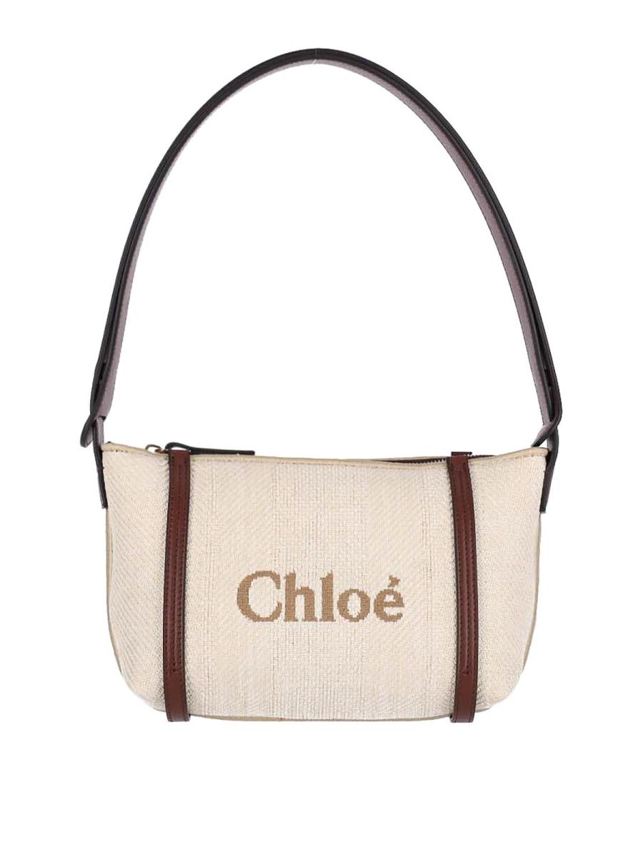 Chloe' Sac Porté Épaule - Blanc