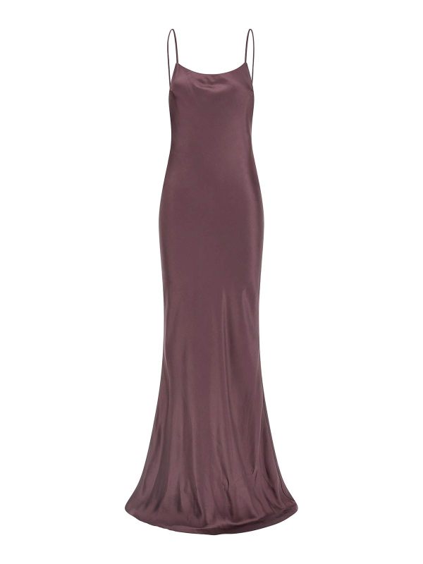 The Andamane Robe Au Genou - Violet