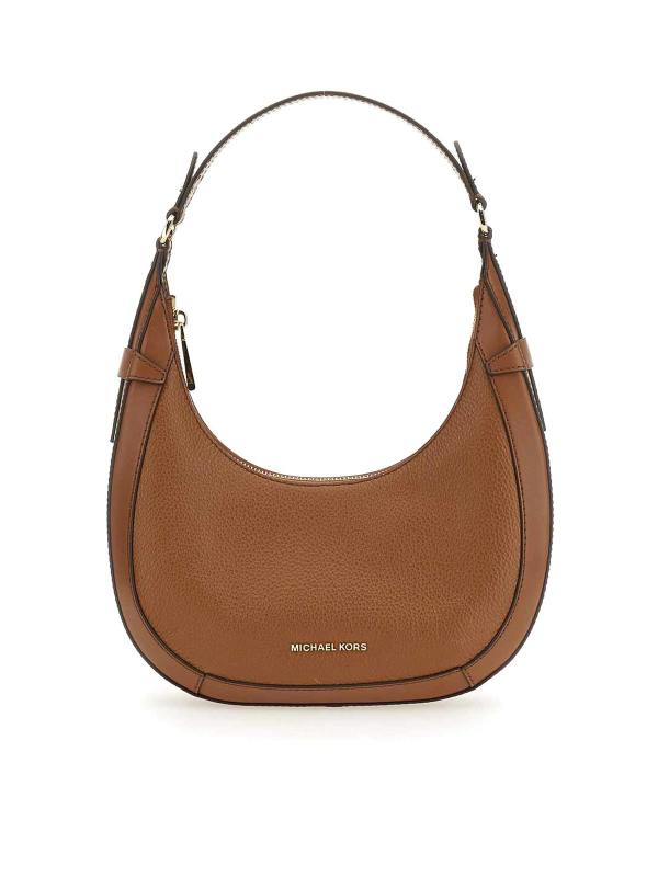 Michael Kors Sac Porté Épaule - Marron Clair