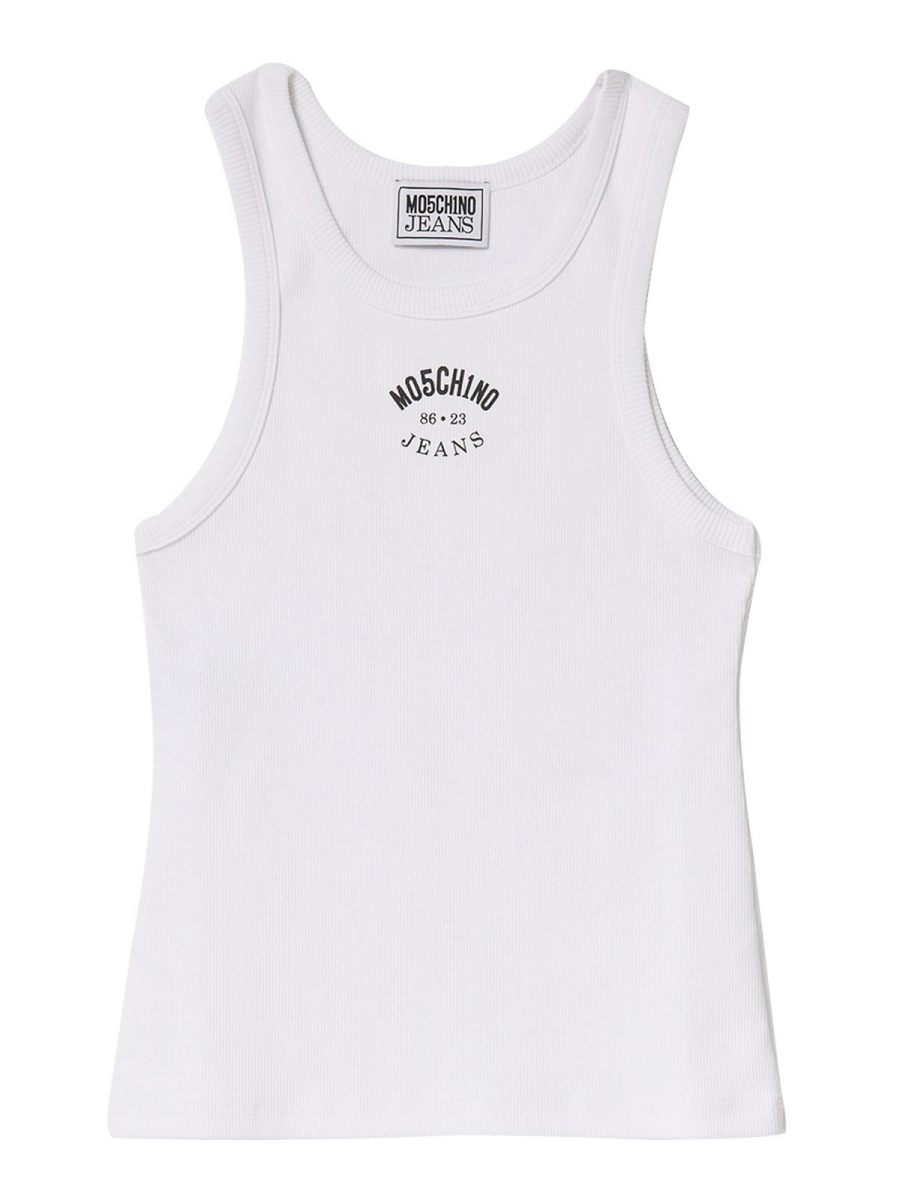 Moschino Jeans Top - Blanc