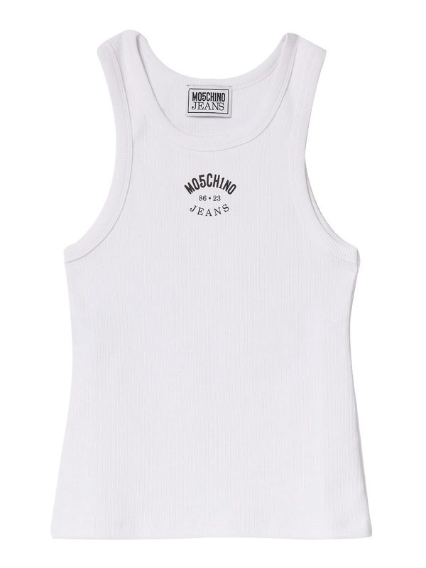 Moschino Jeans Top - Blanc