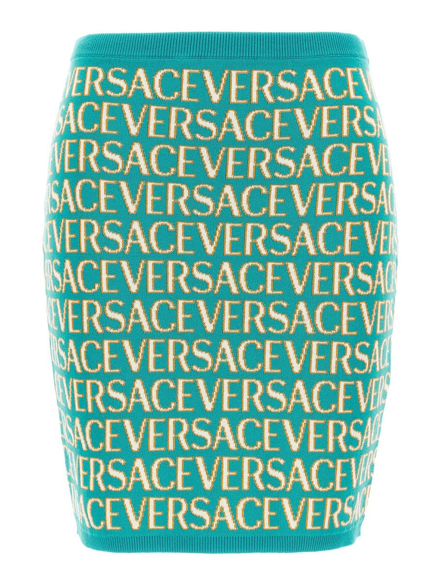 Versace Mini Jupe - Bleu Clair