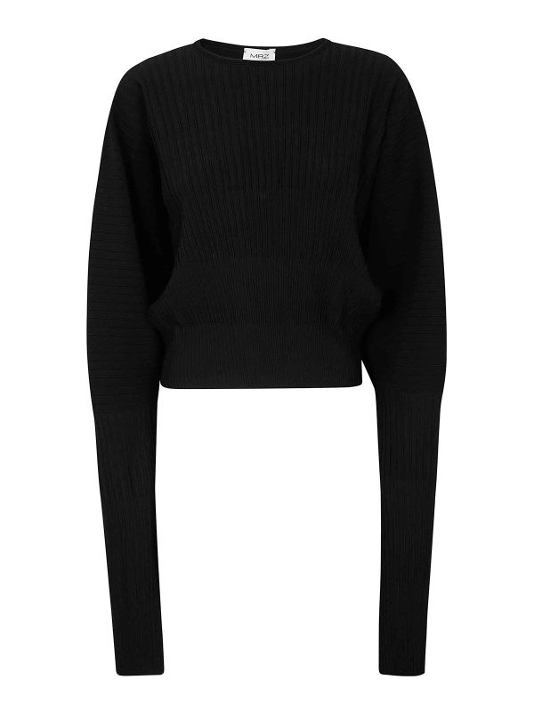 MRZ Pull Col Rond - Noir