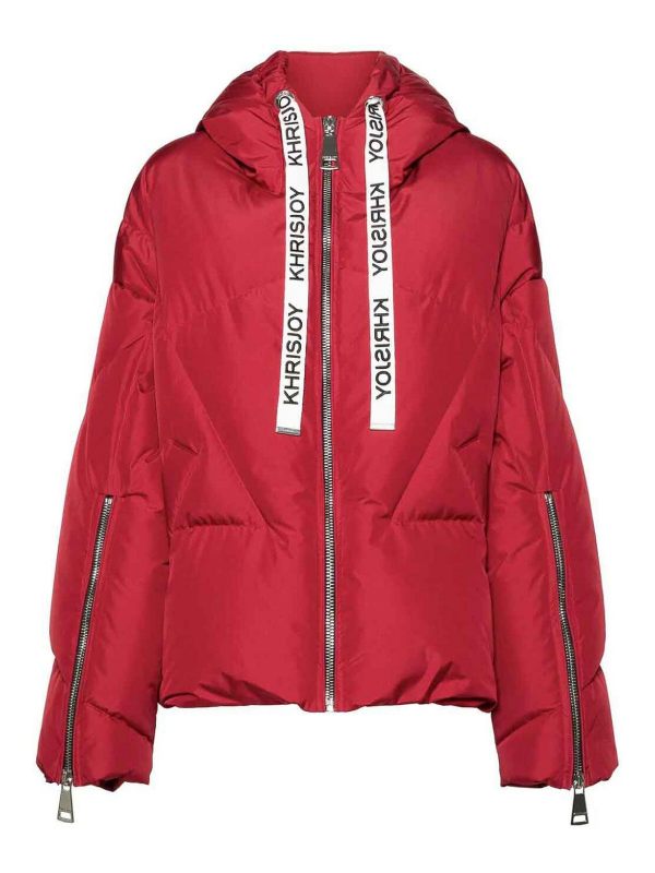 KhrisJoy Blouson Rembourré - Rouge Brun