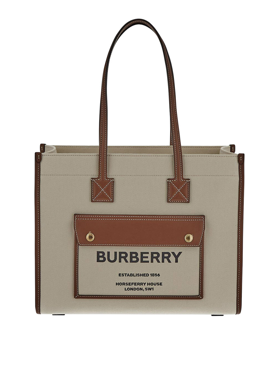 Burberry Sac Cabas - Blanc