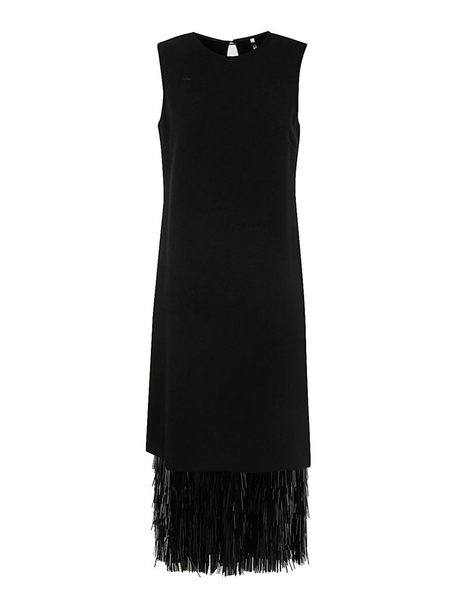Liviana Conti Robe Au Genou - Noir
