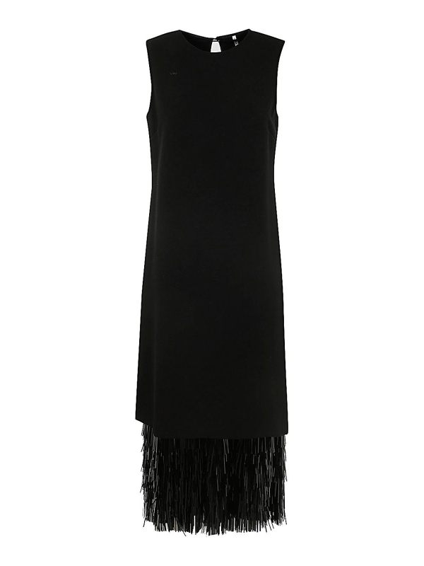 Liviana Conti Robe Au Genou - Noir