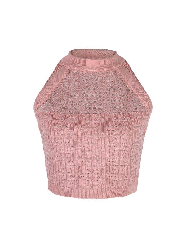 Balmain Top - Couleur Chair