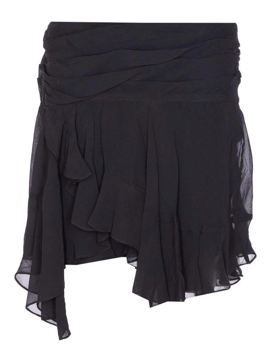 Isabel Marant Etoile Jupe Midi - Noir
