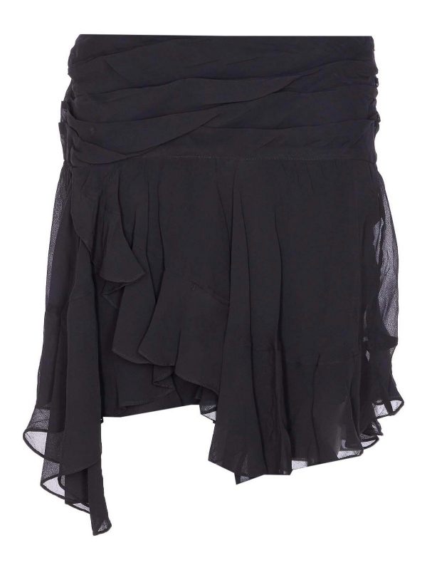 Isabel Marant Etoile Jupe Midi - Noir