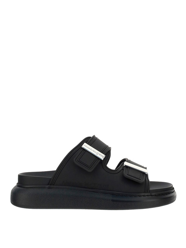Alexander Mcqueen Tongs - Noir