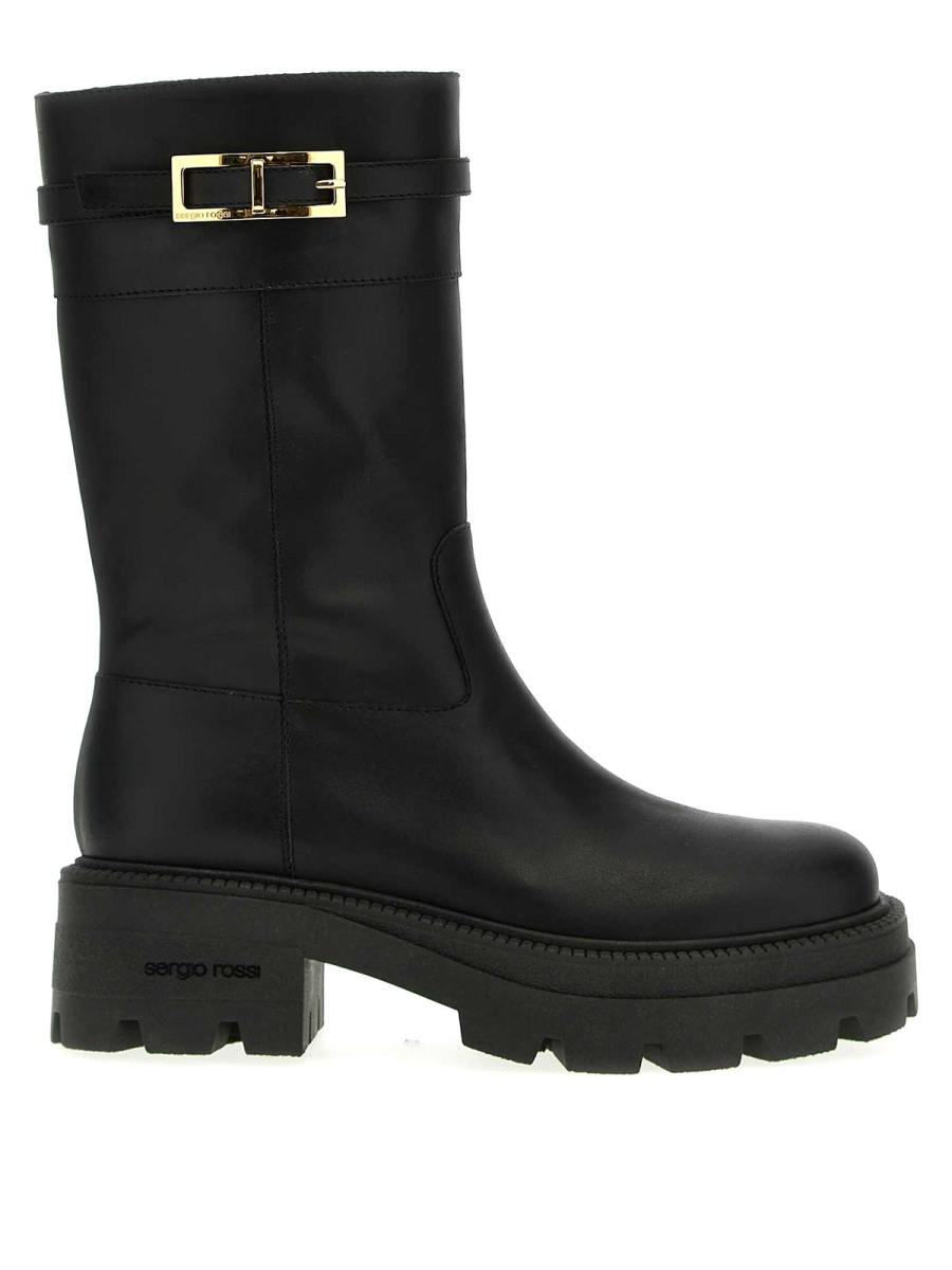 Sergio Rossi Bottes - Noir
