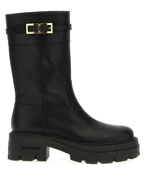 Sergio Rossi Bottes - Noir