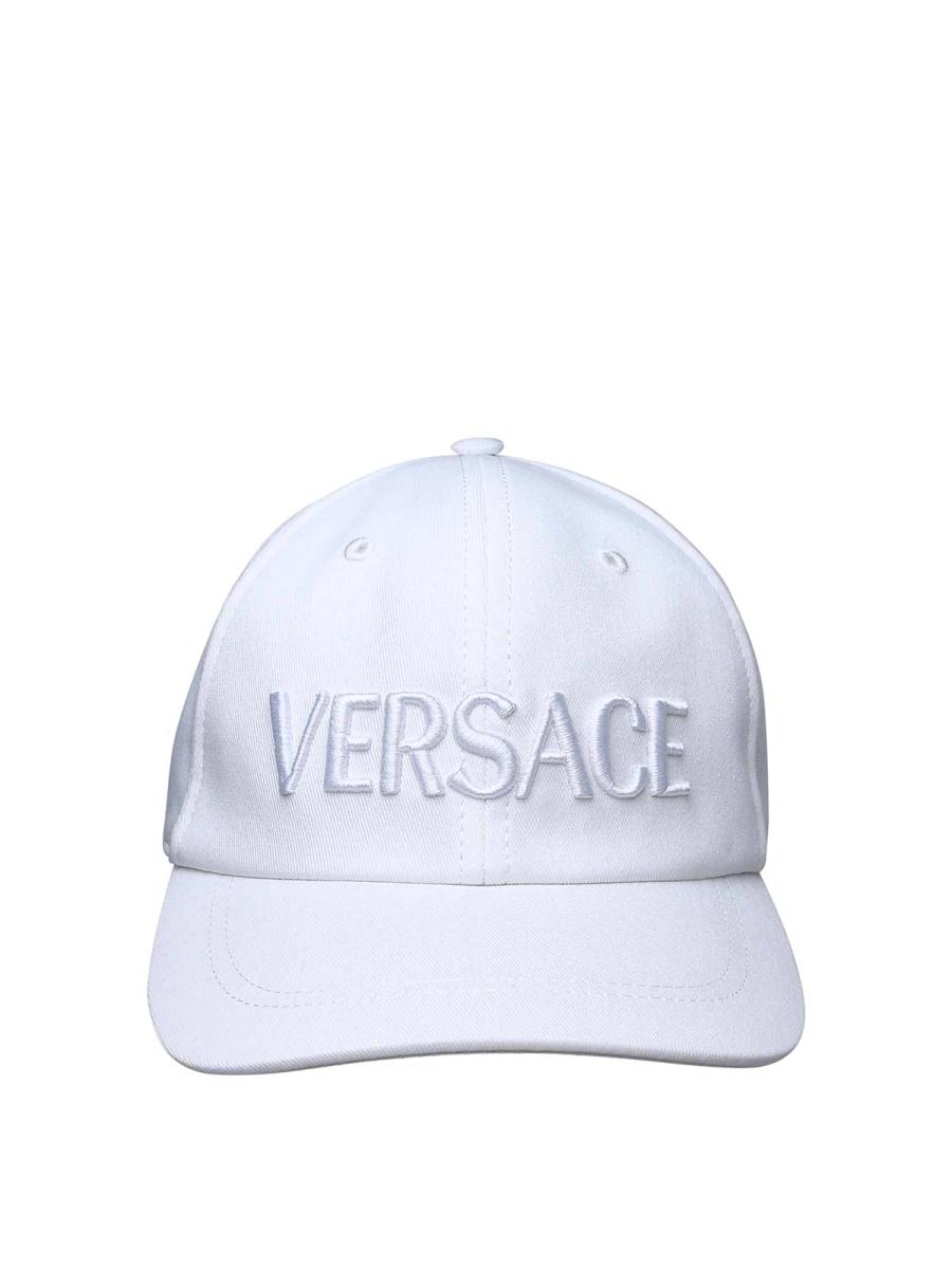 Versace Chapeau - Blanc