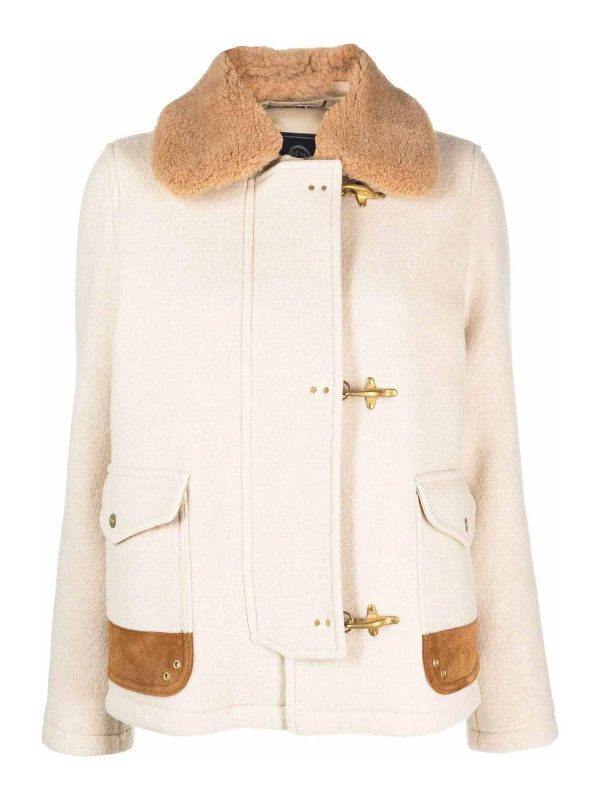 Fay Manteau Court - Beige