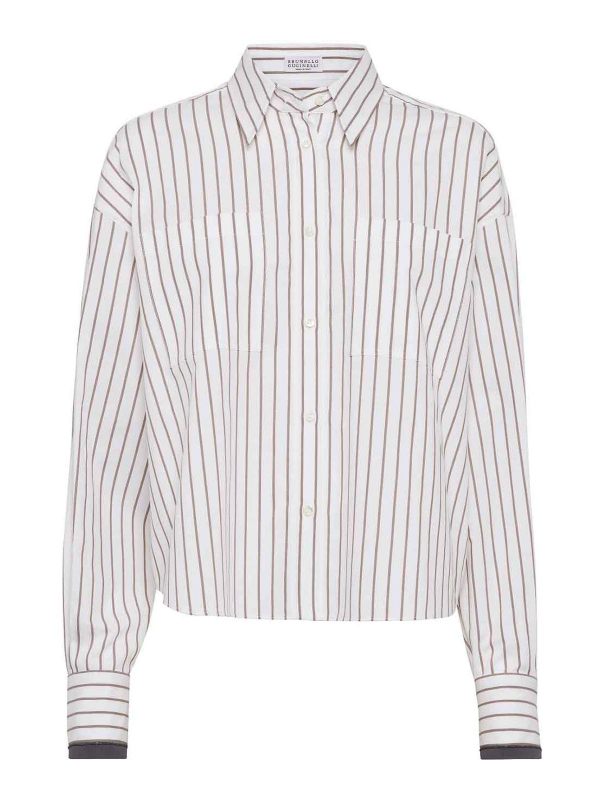 Brunello Cucinelli Chemise - Blanc