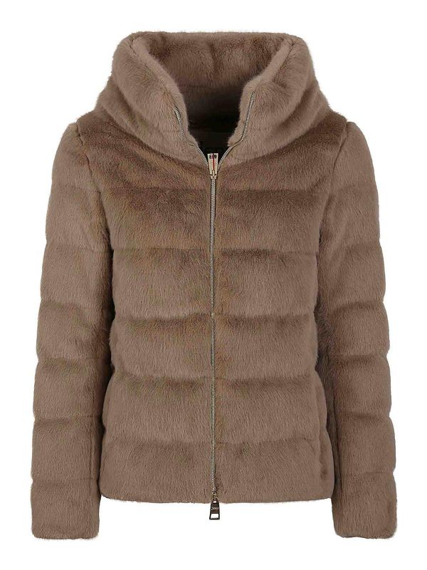 Herno Manteau Au Genou - Camel