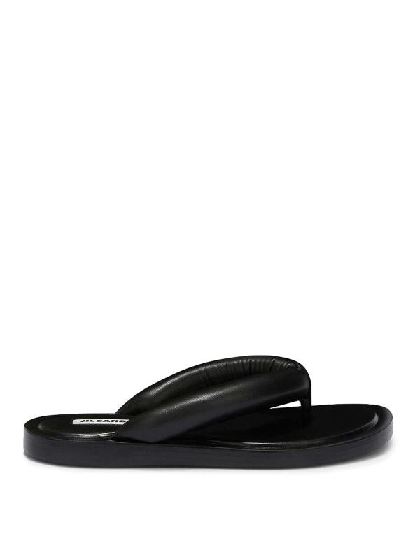 Jil Sander Sandales - Noir