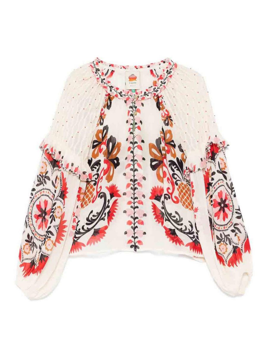 Farm Rio Blouse - Crème