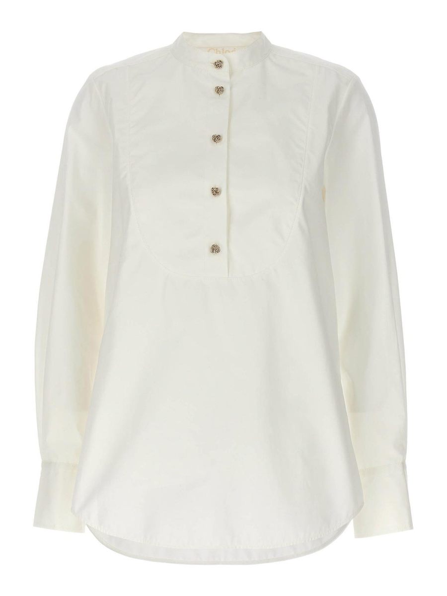 Chloe' Chemise - Blanc