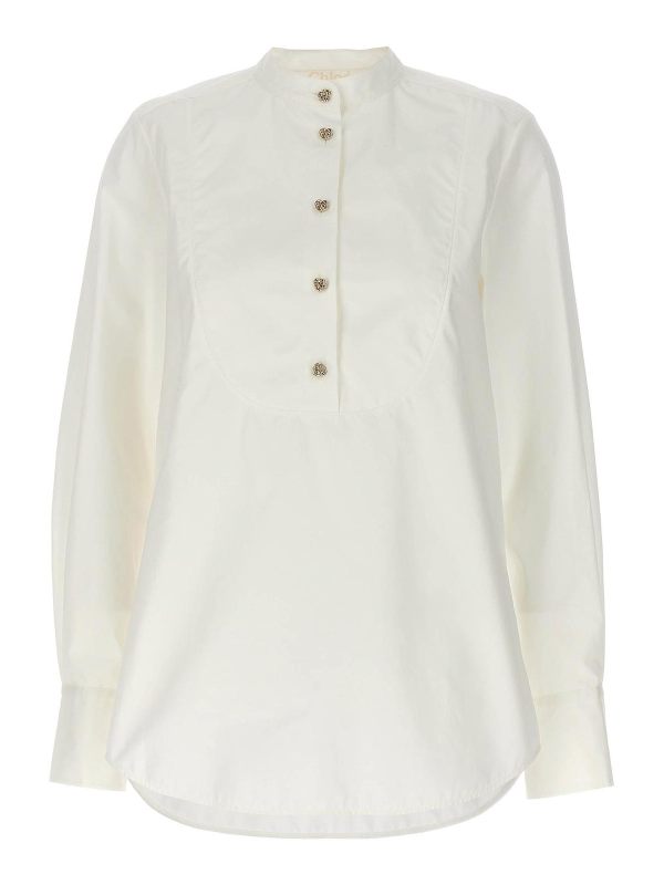 Chloe' Chemise - Blanc