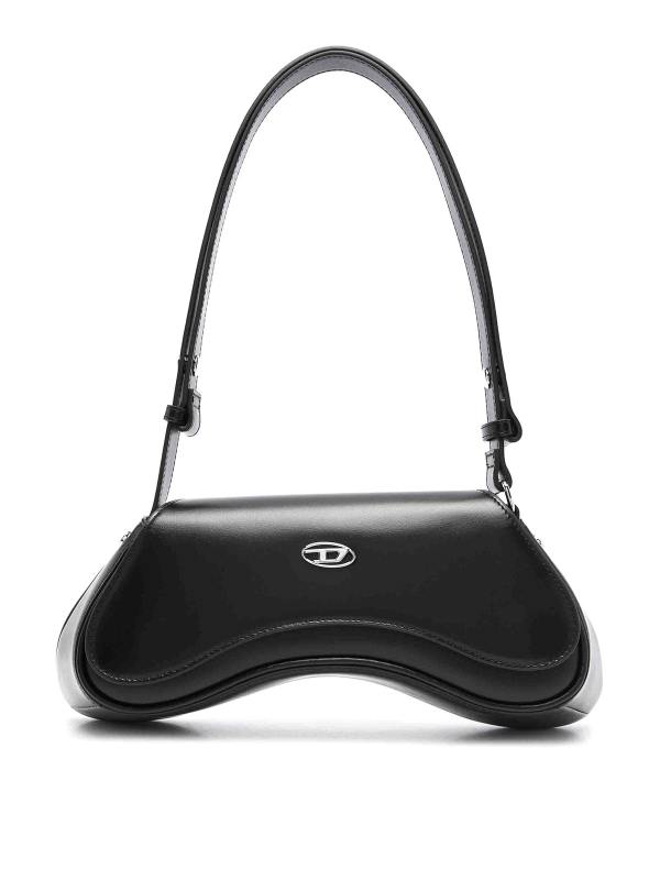 Diesel Sac Porté Épaule - Noir
