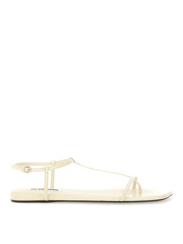 Jil Sander Sandales - Blanc