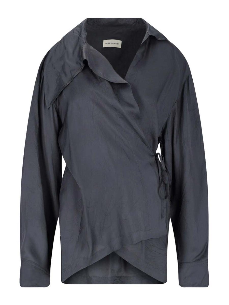 Dries Van Noten Chemise - Gris