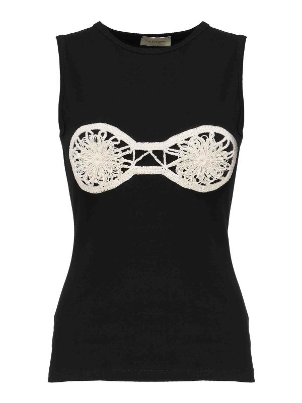 Magda Butrym Top - Noir