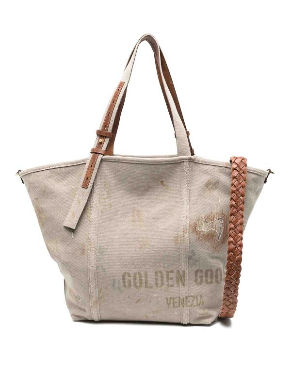 Golden Goose Sac Cabas - Taup